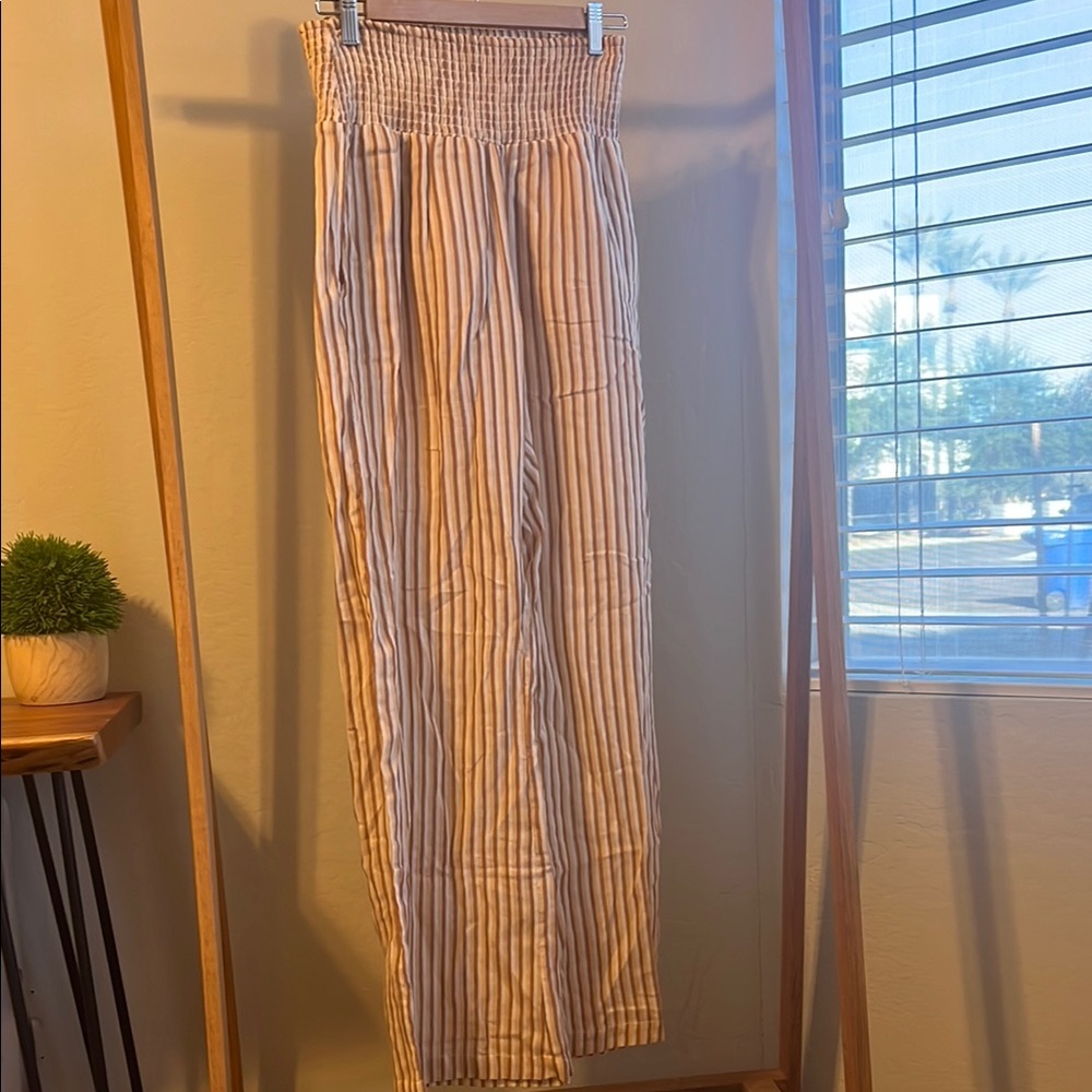 Billabong Striped Straight Leg Pants